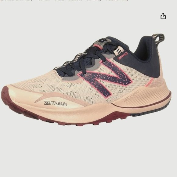 NWT New Balance Women's Sneakers - Pink and Navy Size 8.5 - Picture 4 of 8
